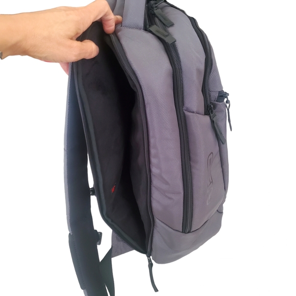 Padded Laptop Computer Backpack Ogio Ace Fleece Lined Branded LG Knap Sack - Picture 9 of 13